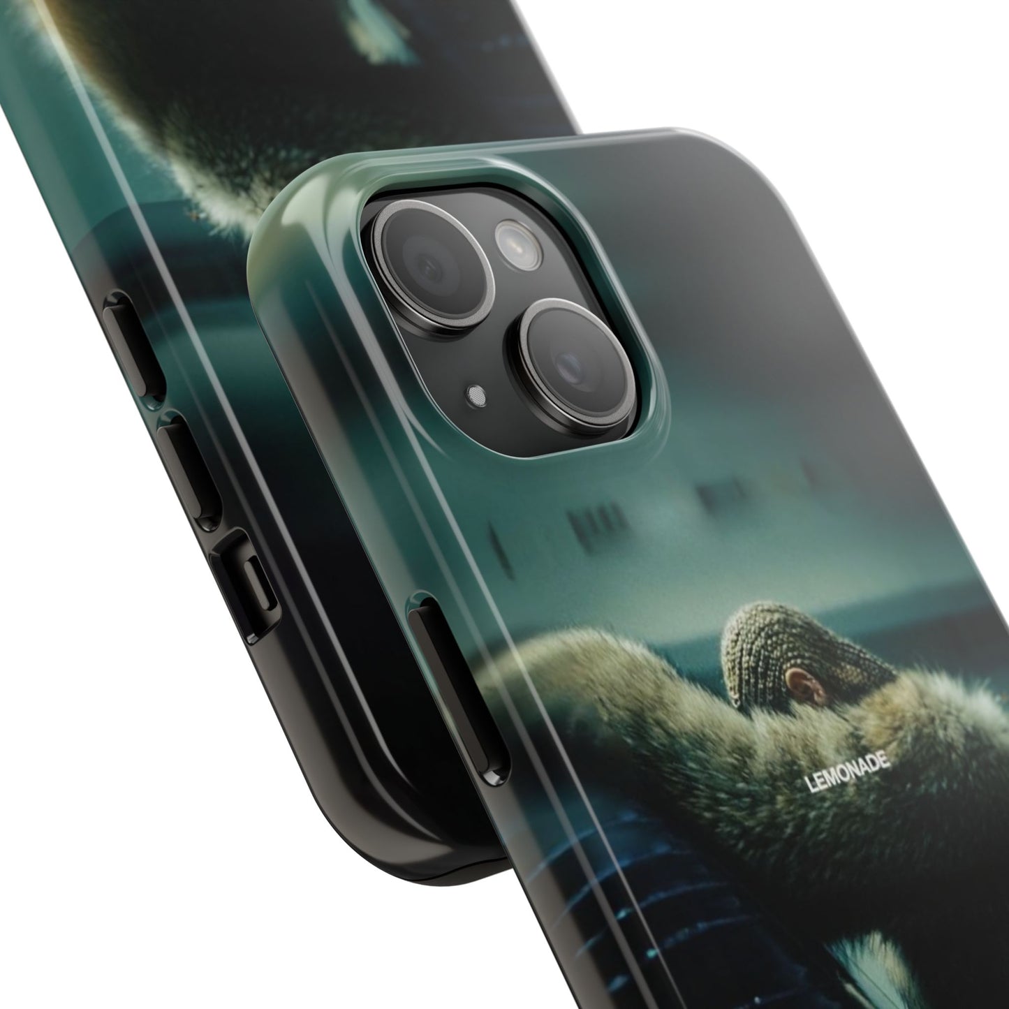Tough Phone Case — Moody Urban Monkey Photo, 'LEMONADE' Matte Protective Cover