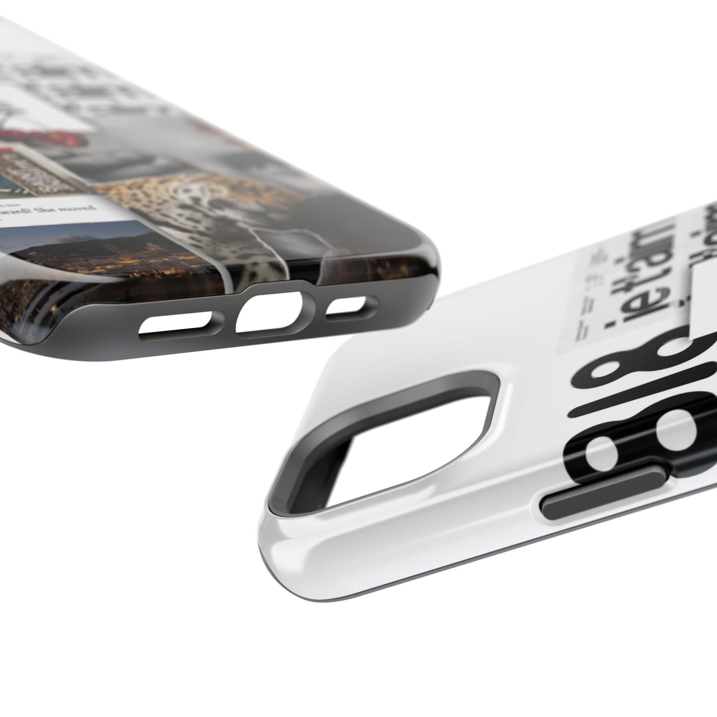 Collage 'Je t’aime' Magnetic Impact-Resistant Phone Case