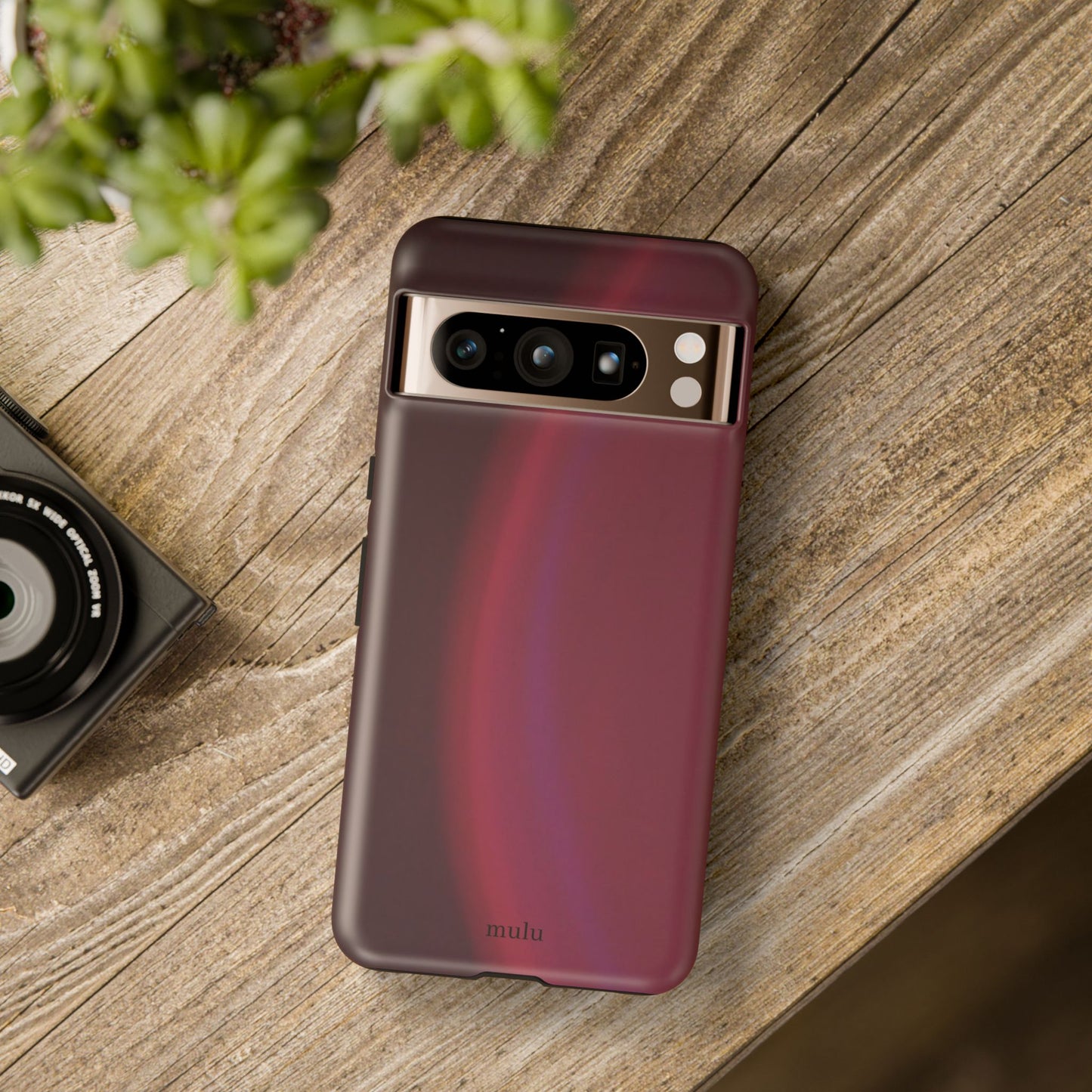 Maroon Gradient Phone Case - Tough Protective iPhone Cover