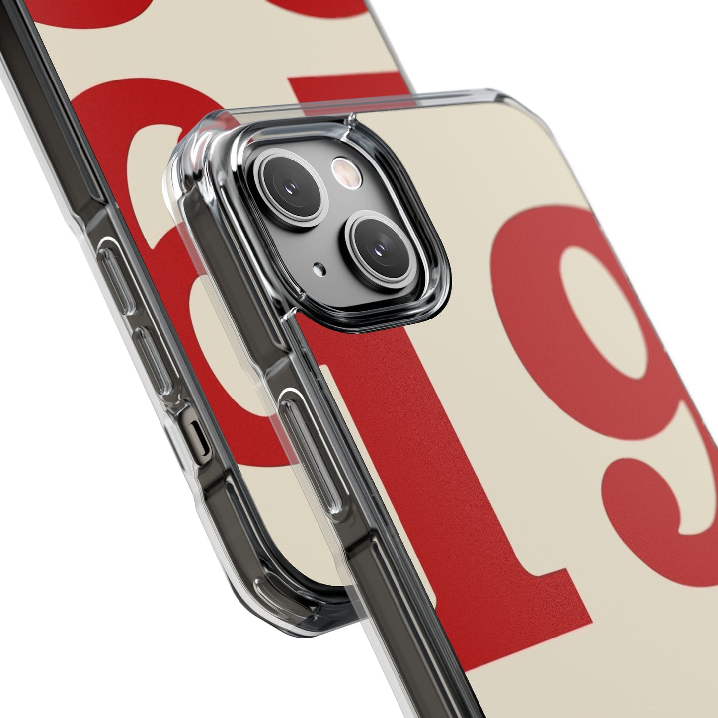 1999 Retro Number Clear Magnetic Phone Case