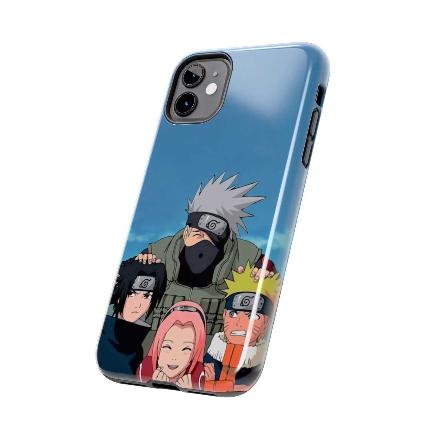 Anime Team Portrait Tough Phone Case — Cute Group Shield Design