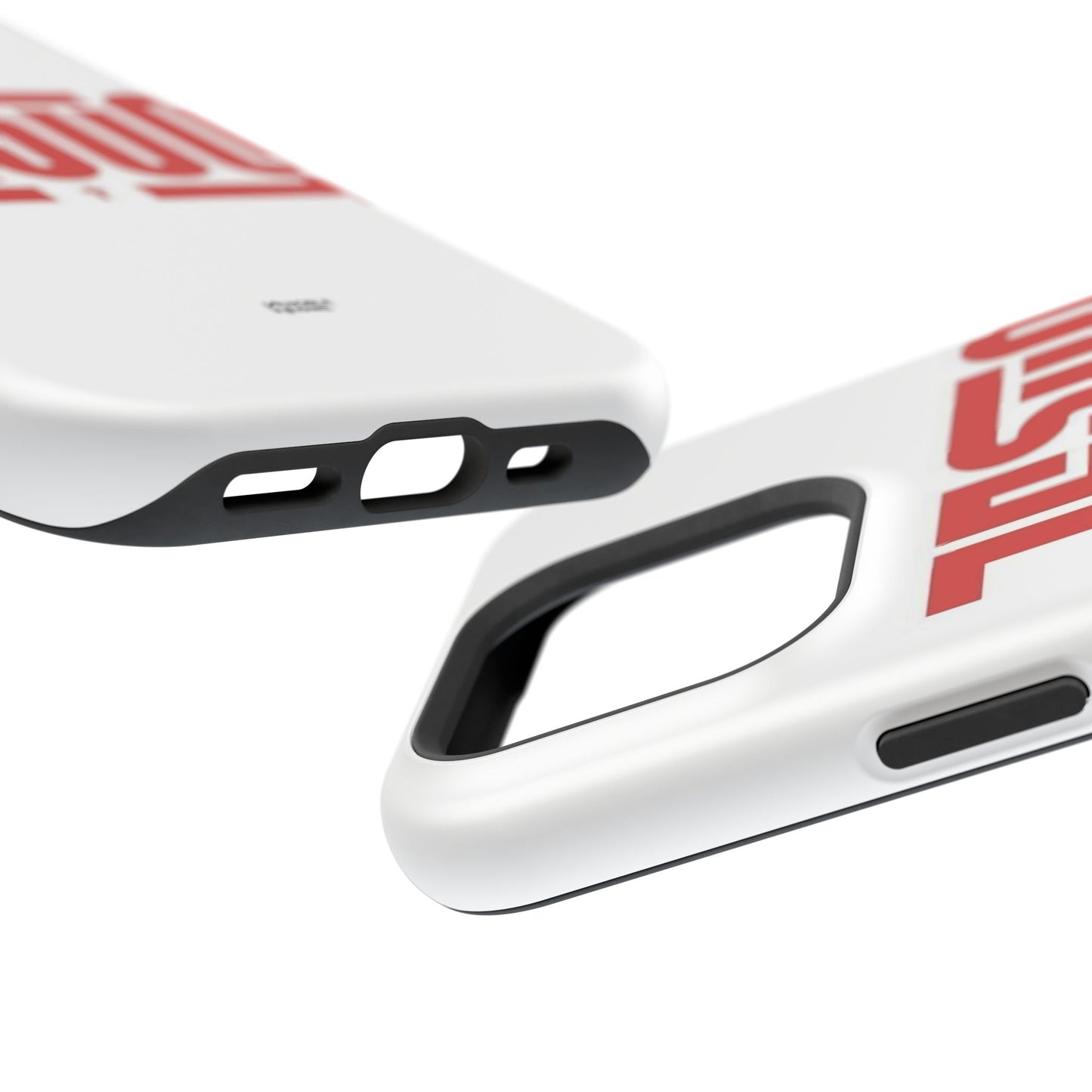 Jesus Magnetic Impact‑Resistant Phone Case — Bold Red Script Christian iPhone Cover