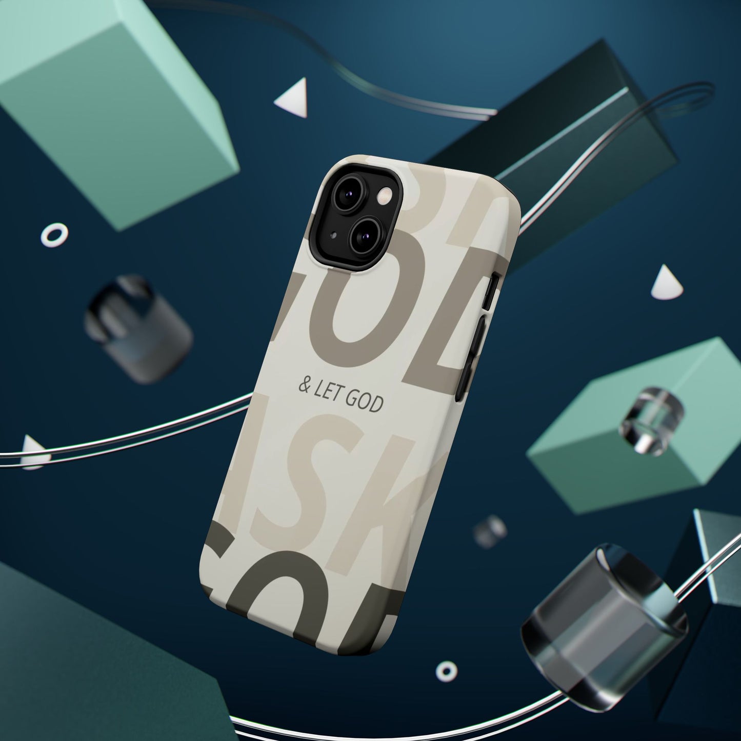 Protective iPhone Case — "Fold & Let God" Magnetic Impact-Resistant Phone Cover