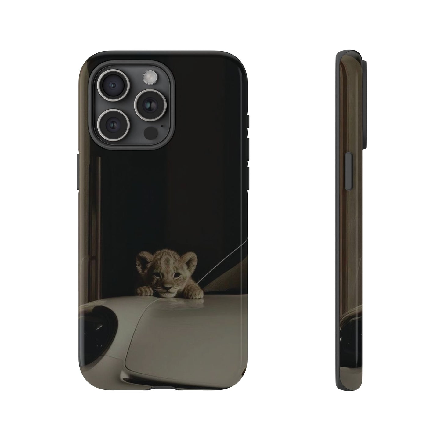 Lion Cub Phone Case — Tough Protective iPhone Cover