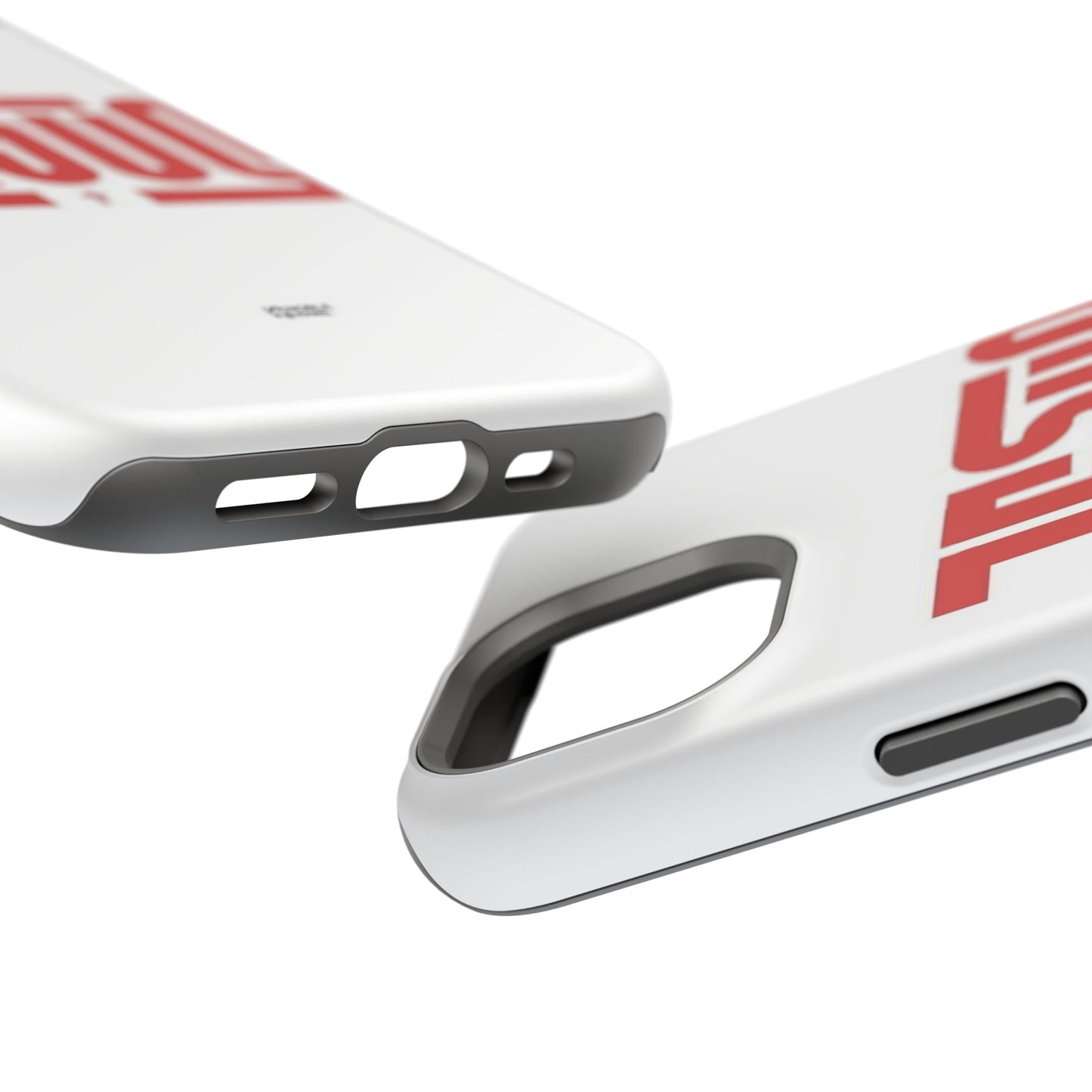 Jesus Magnetic Impact‑Resistant Phone Case — Bold Red Script Christian iPhone Cover