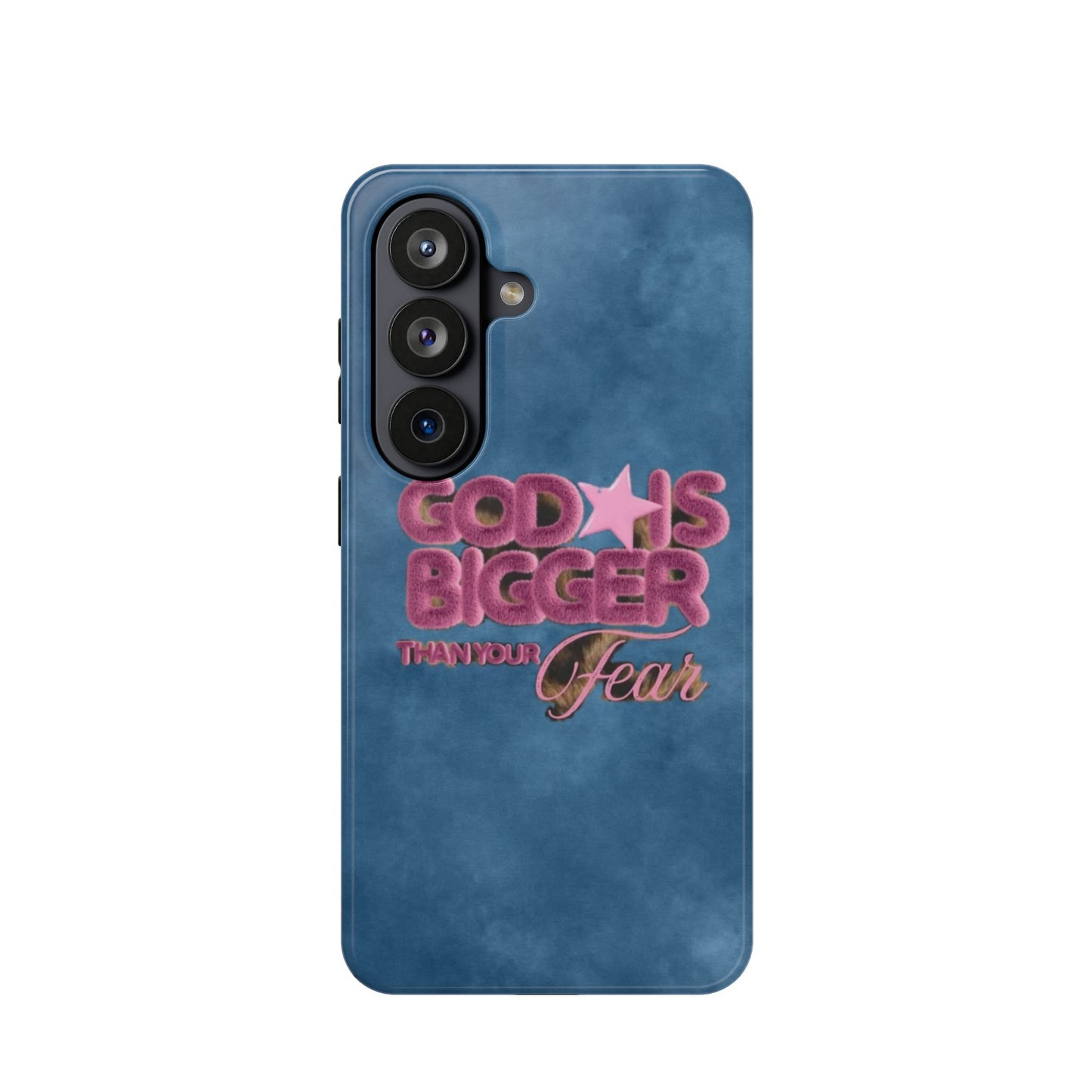 Phone Case — “God Is Bigger Than Your Fear” Magnetic Impact-Resistant Case