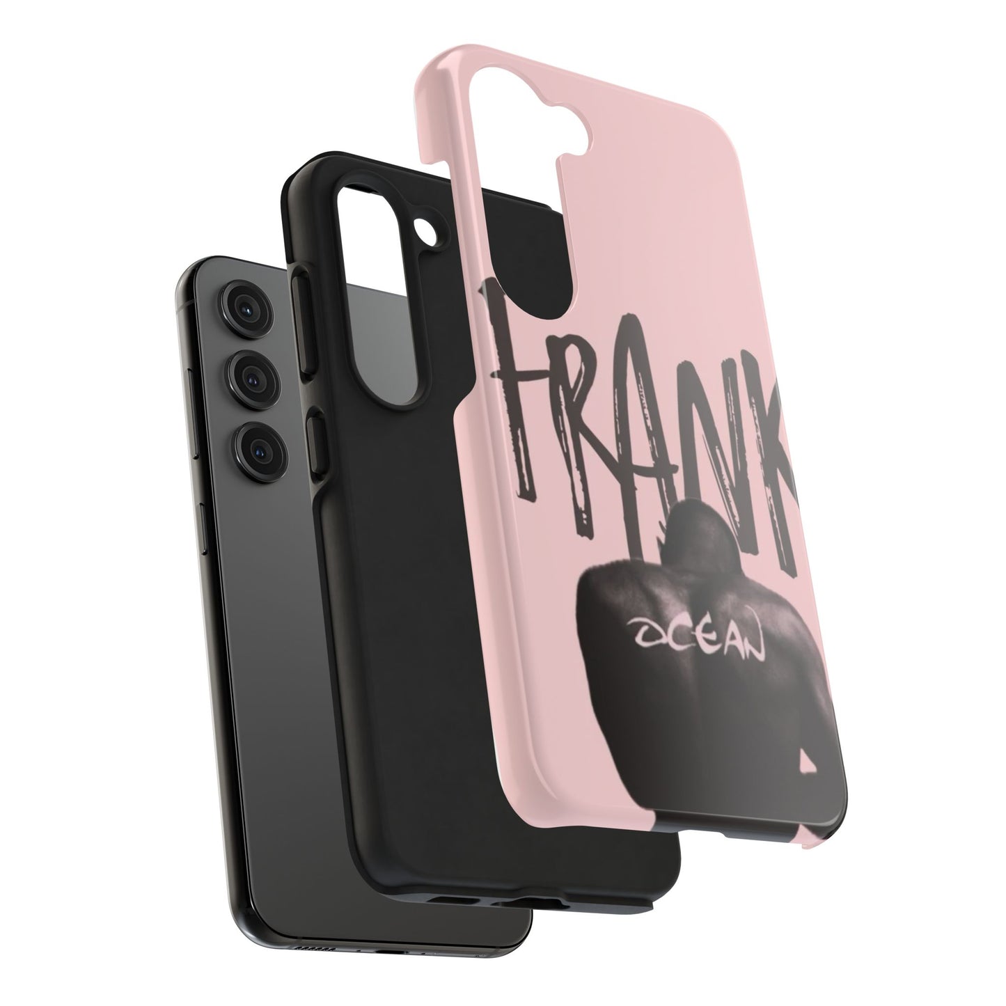 Frank Ocean Tough Phone Case — Pink Back Silhouette Design