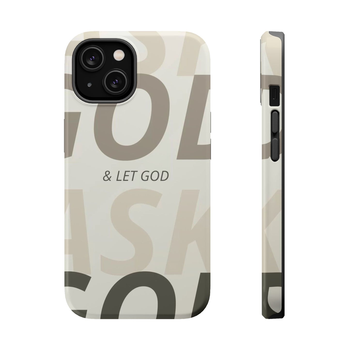 Protective iPhone Case — "Fold & Let God" Magnetic Impact-Resistant Phone Cover