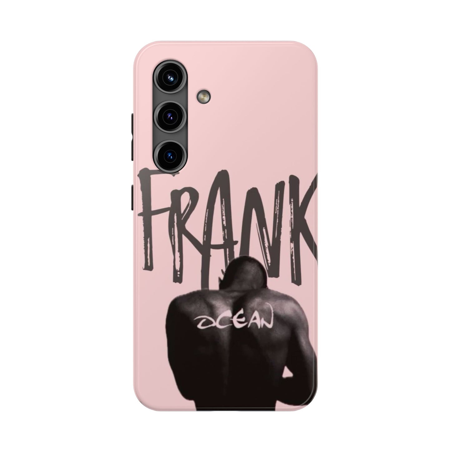 Frank Ocean Tough Phone Case — Pink Back Silhouette Design