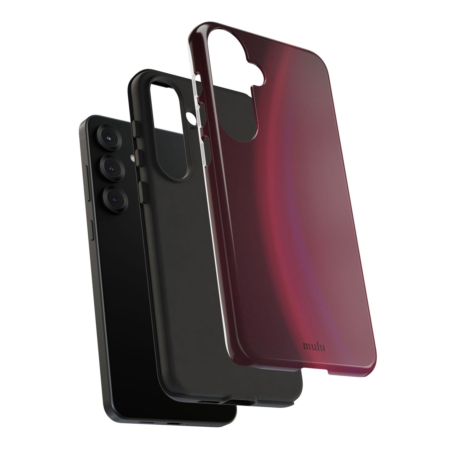 Maroon Gradient Phone Case - Tough Protective iPhone Cover