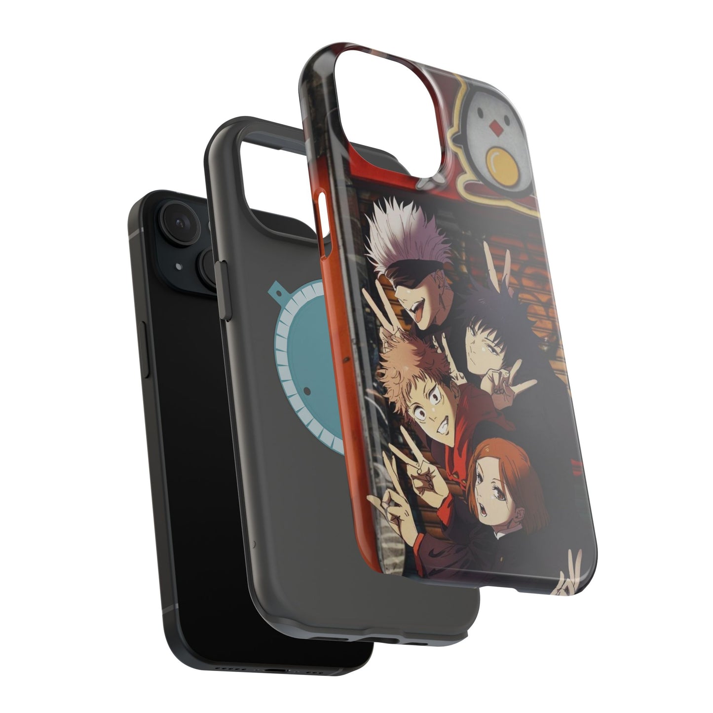 Anime Character Group Magnetic Impact-Resistant Phone Case