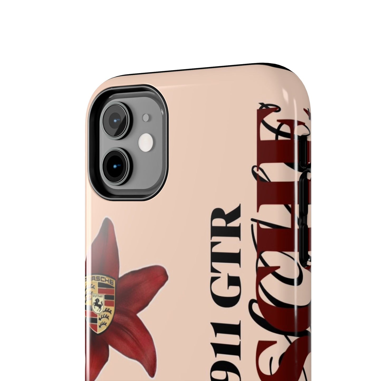 Porsche 911 GT-R Red Orchid Tough Phone Case — Sports Car Protective Cover