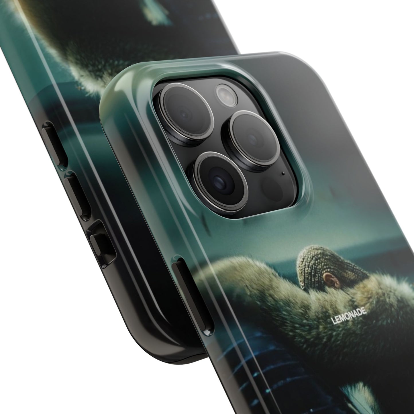Tough Phone Case — Moody Urban Monkey Photo, 'LEMONADE' Matte Protective Cover