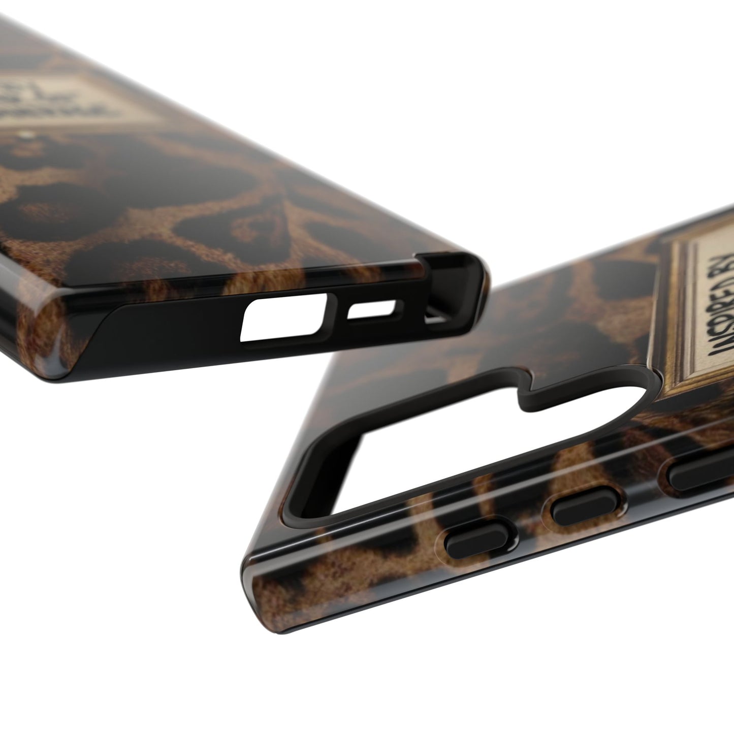 Leopard 'Inspired by the Fear of Being Average' Phone Case