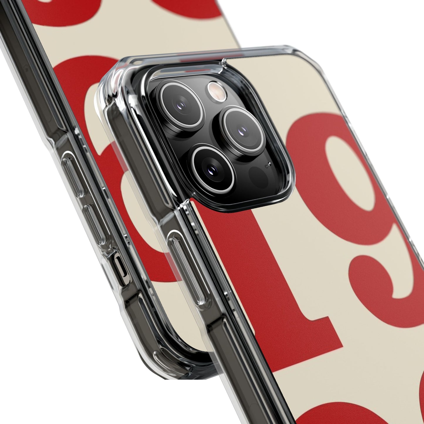 1999 Retro Number Clear Magnetic Phone Case