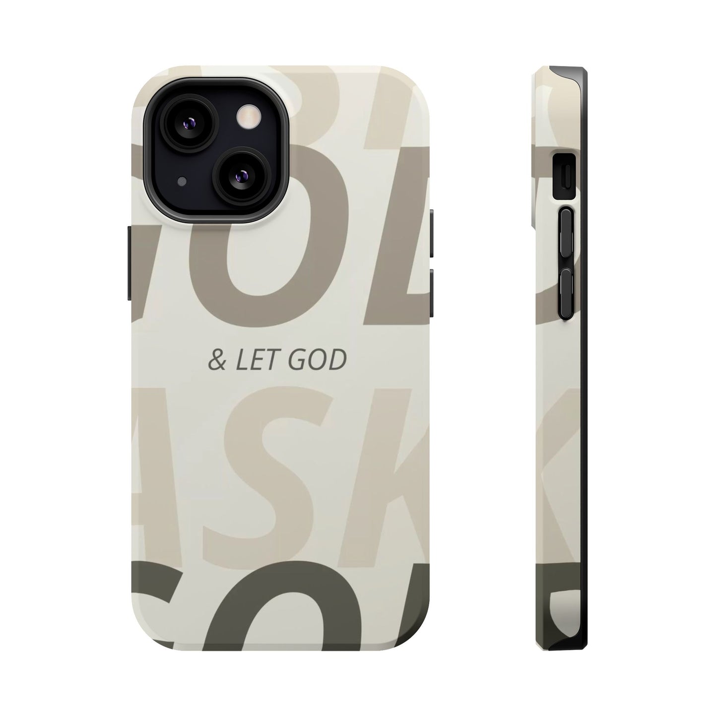 Protective iPhone Case — "Fold & Let God" Magnetic Impact-Resistant Phone Cover