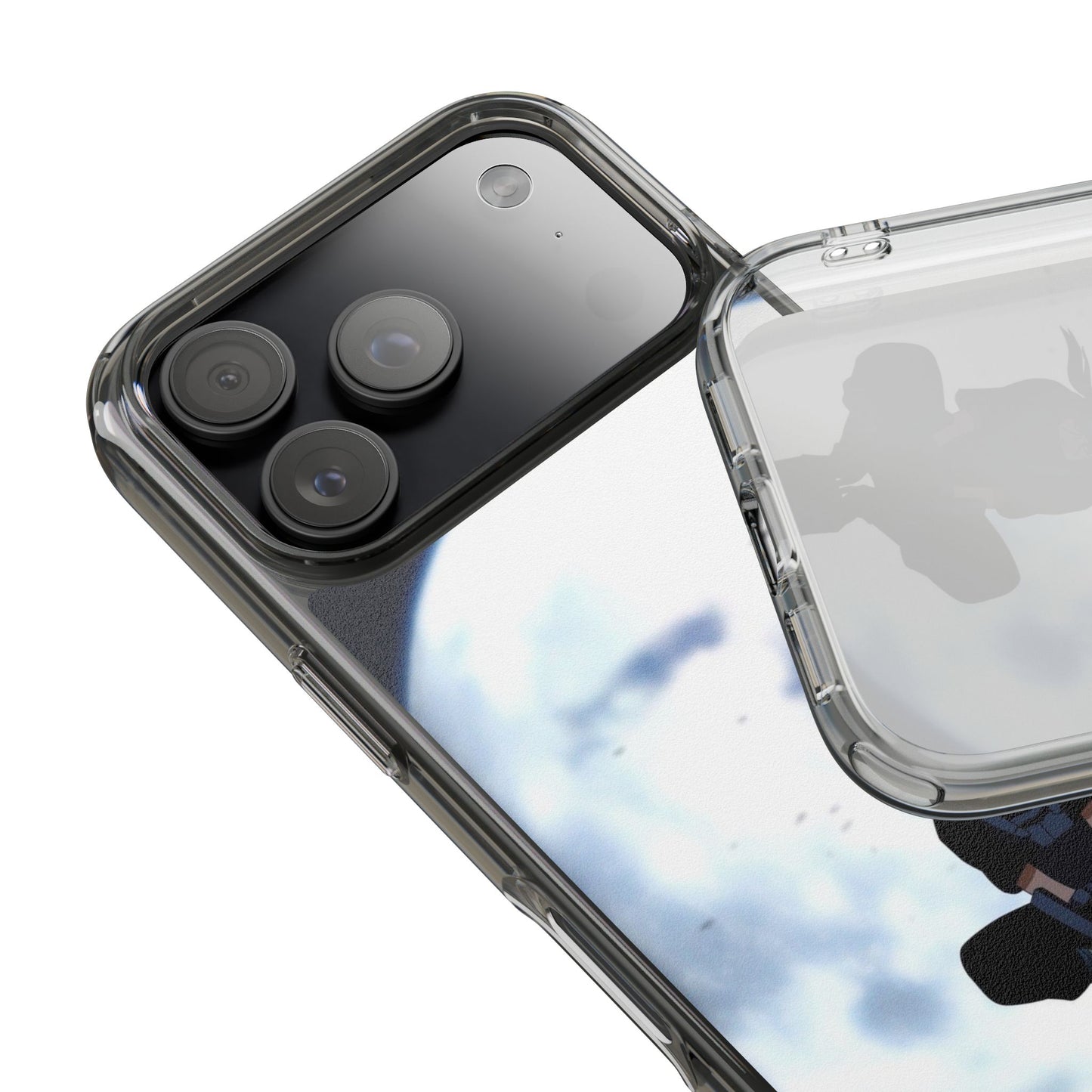 Ninja Moon Clear Impact Phone Case