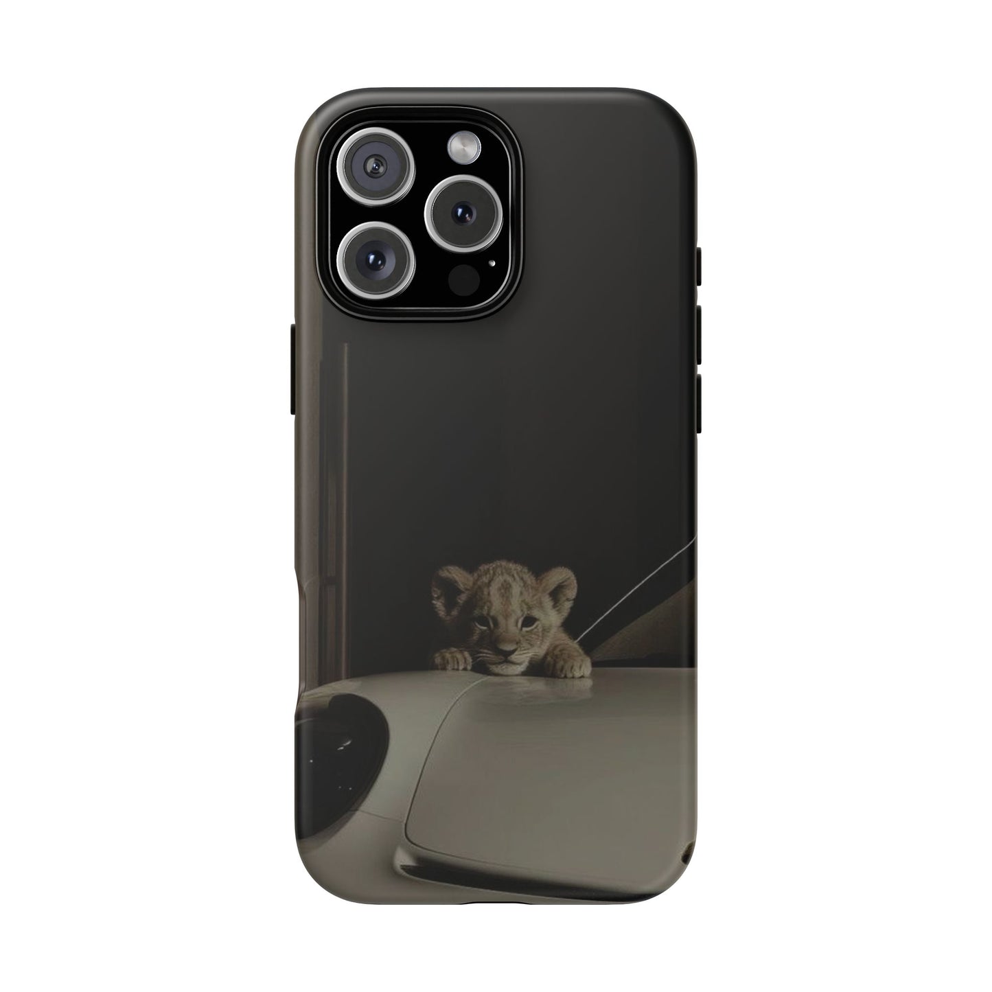 Lion Cub Phone Case — Tough Protective iPhone Cover