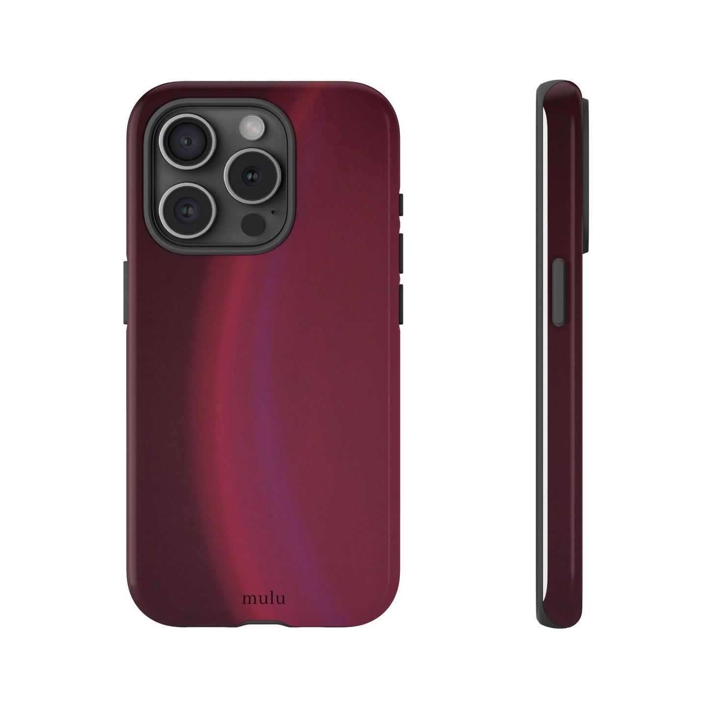 Maroon Gradient Phone Case - Tough Protective iPhone Cover