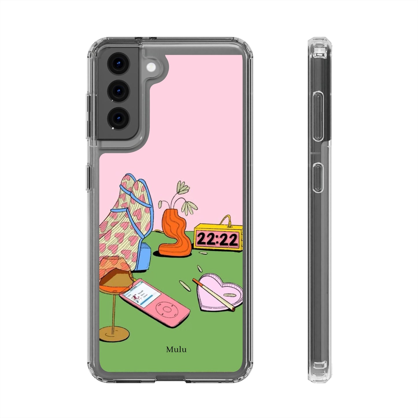 Clear Impact-Resistant Cases