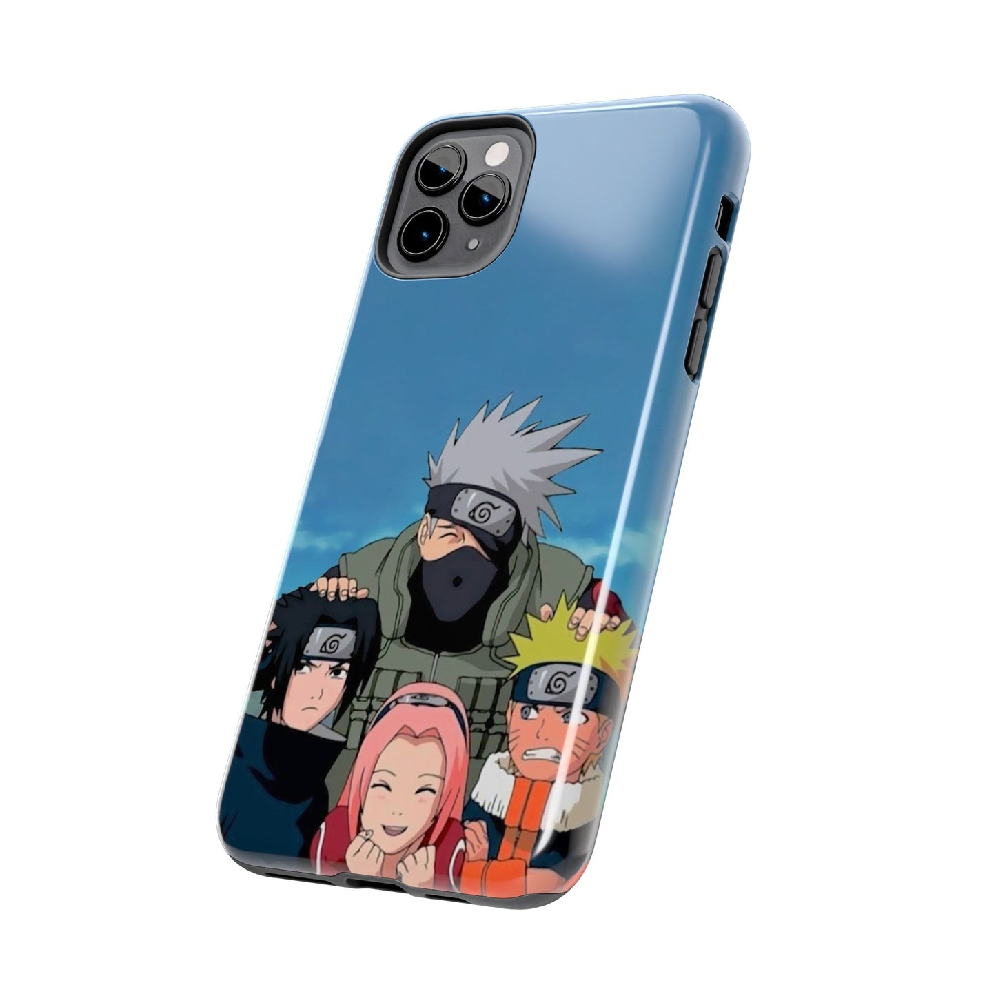 Anime Team Portrait Tough Phone Case — Cute Group Shield Design