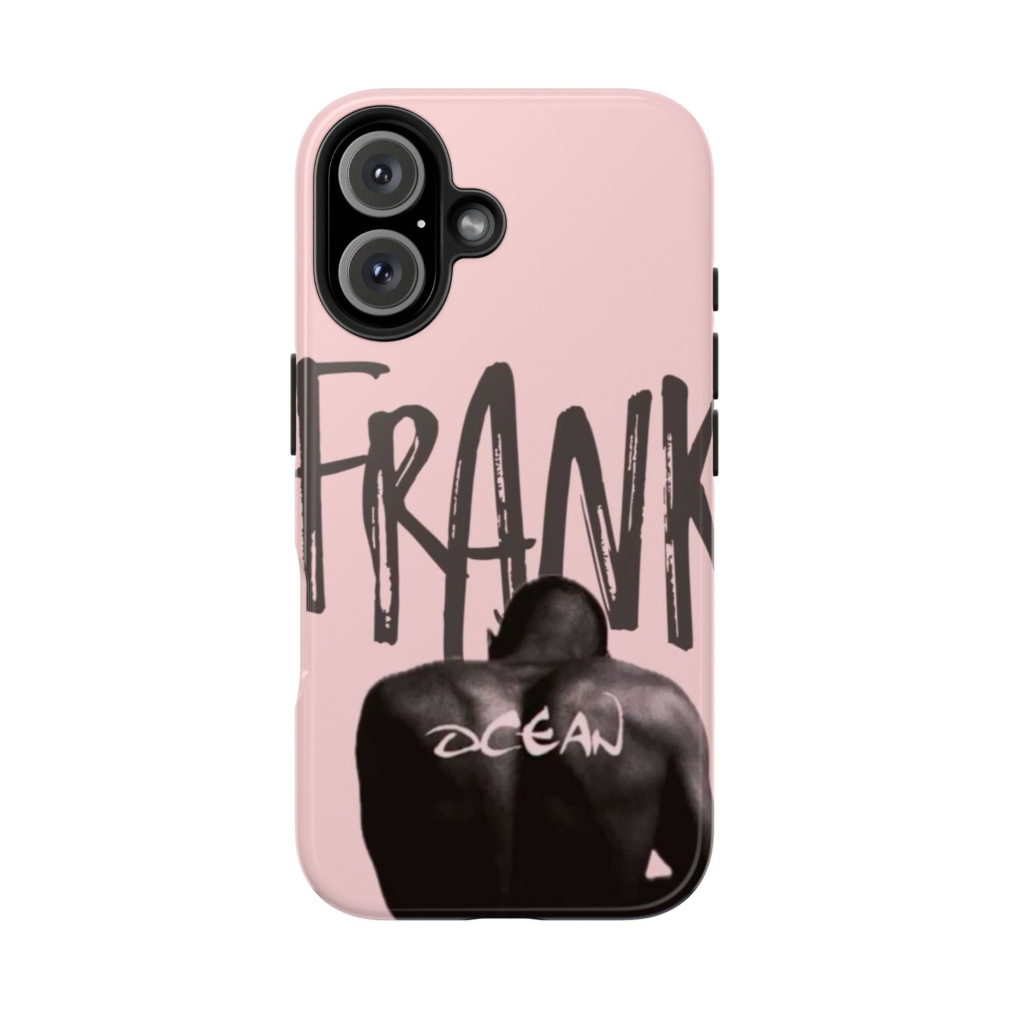 Frank Ocean Tough Phone Case — Pink Back Silhouette Design
