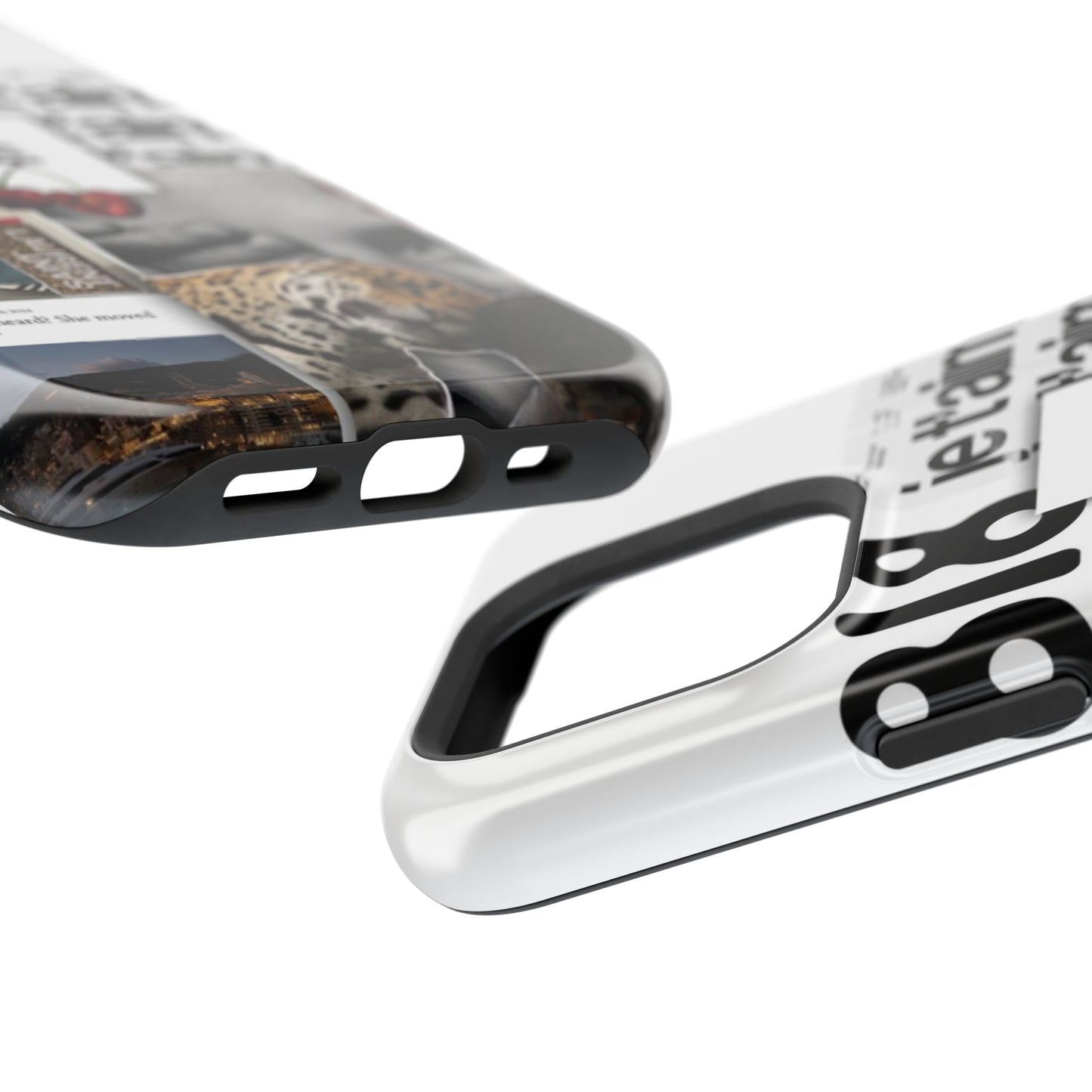 Collage 'Je t’aime' Magnetic Impact-Resistant Phone Case