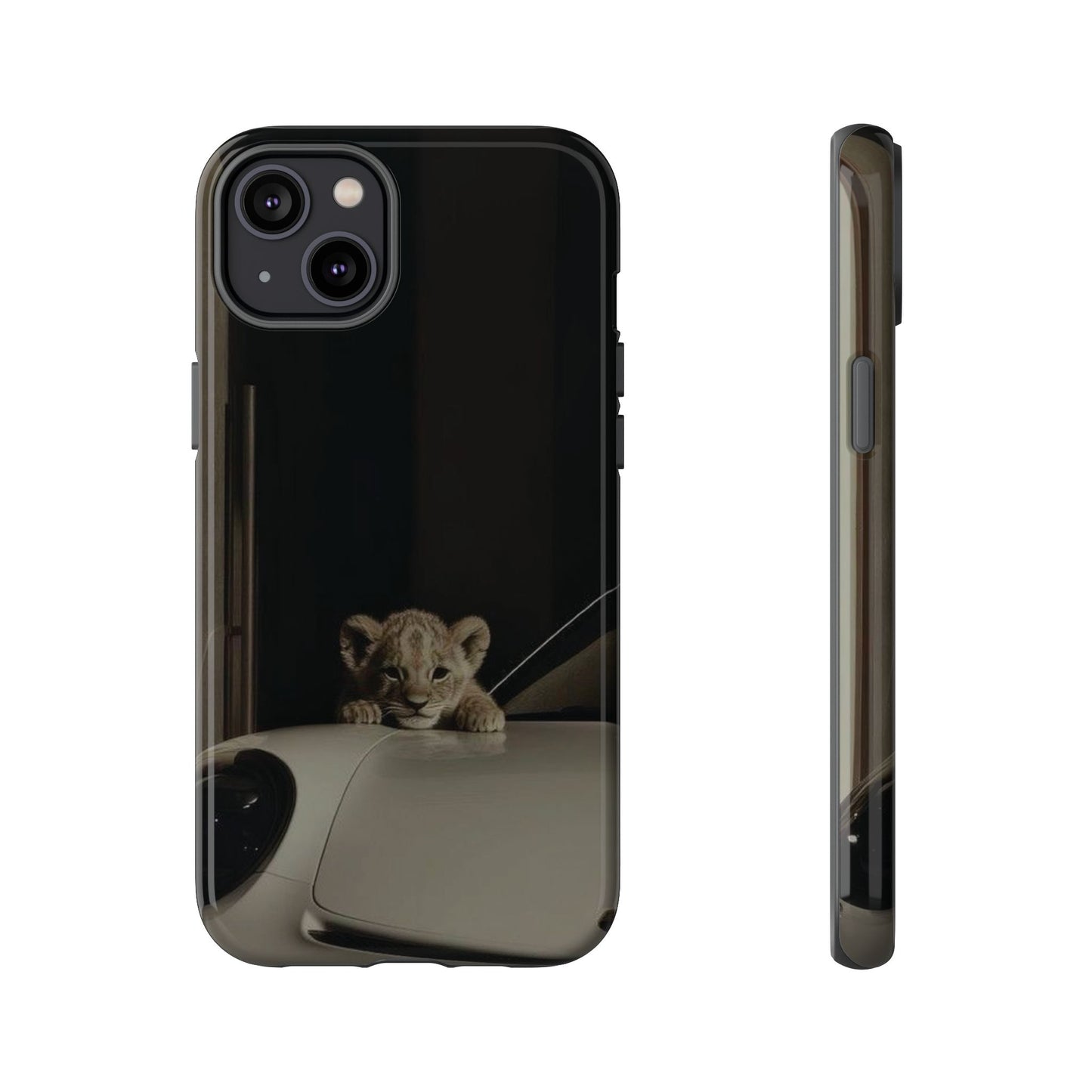 Lion Cub Phone Case — Tough Protective iPhone Cover