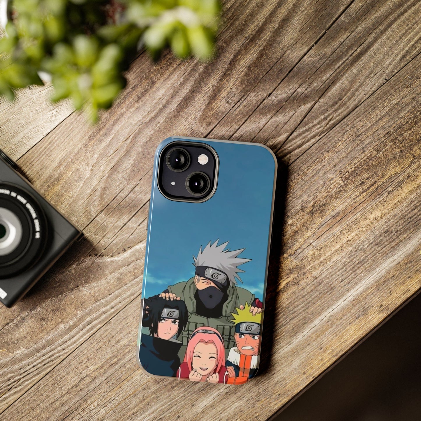 Anime Team Portrait Tough Phone Case — Cute Group Shield Design