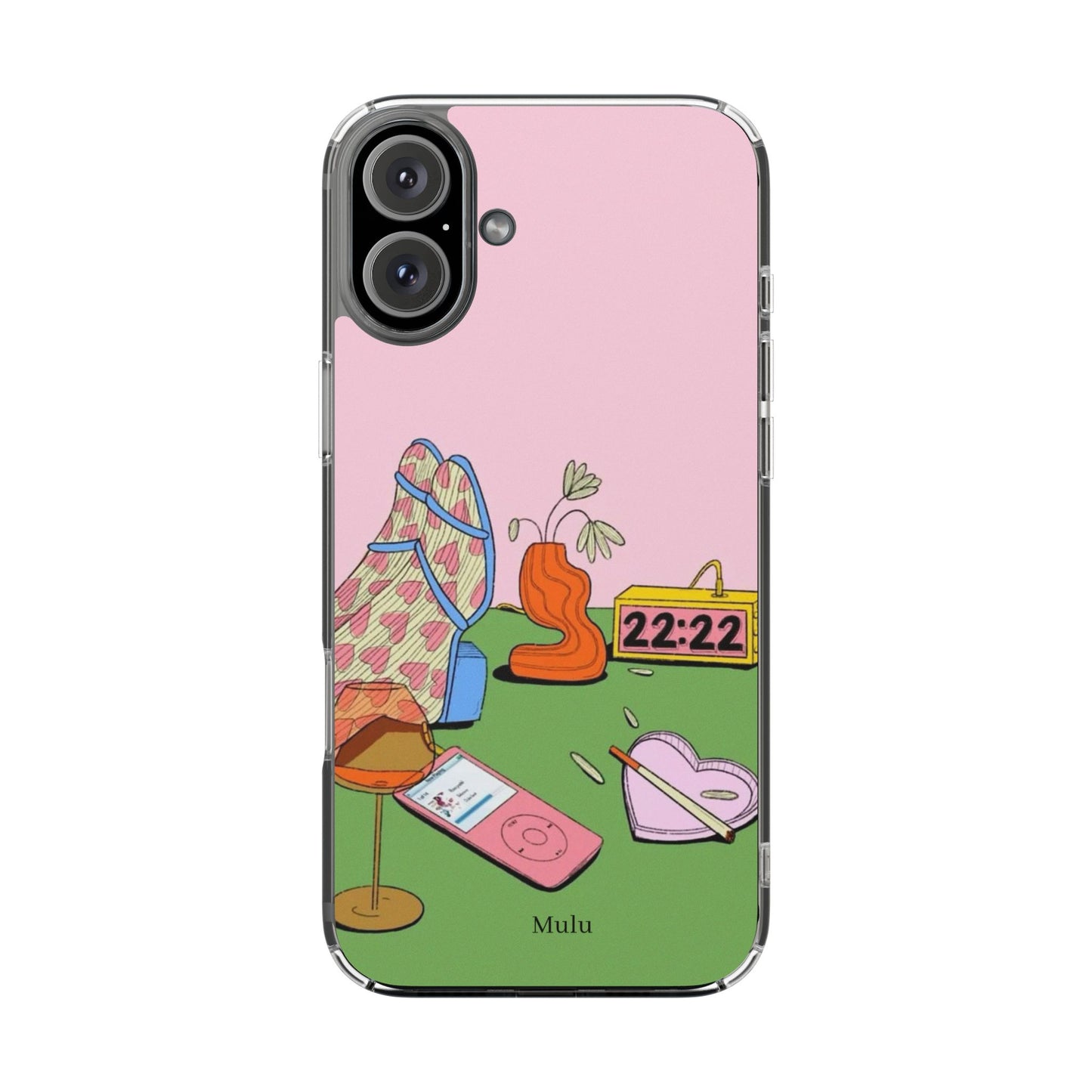 Clear Impact-Resistant Cases