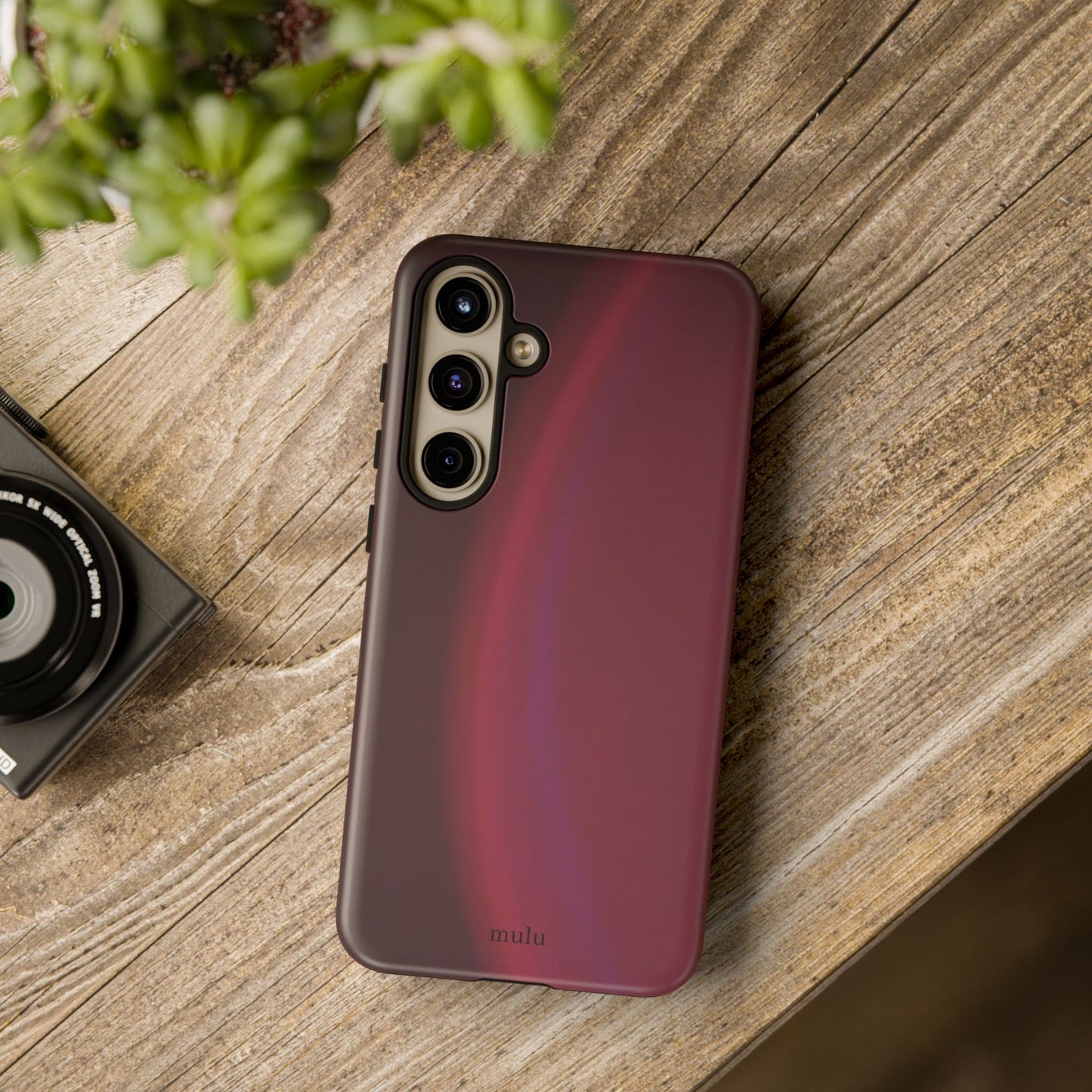 Maroon Gradient Phone Case - Tough Protective iPhone Cover