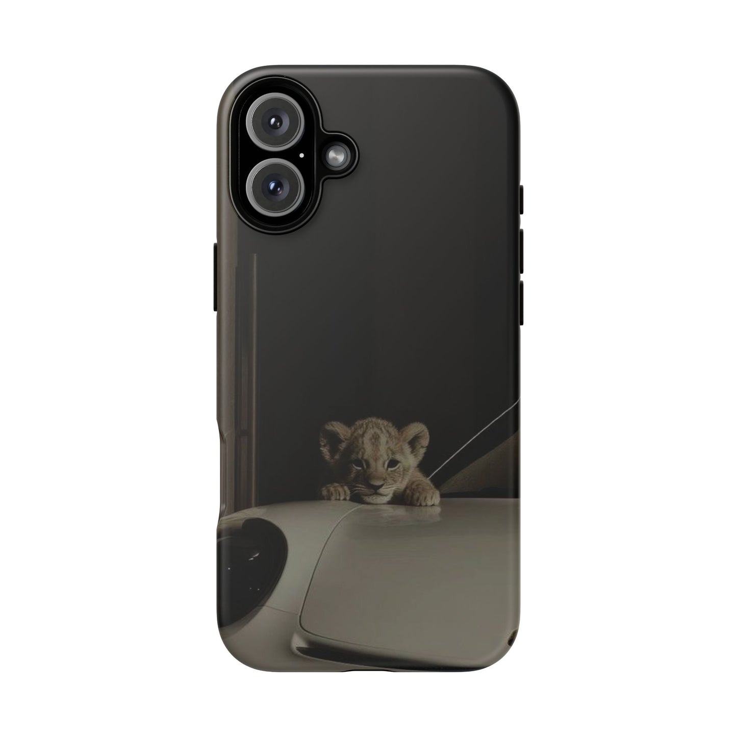 Lion Cub Phone Case — Tough Protective iPhone Cover