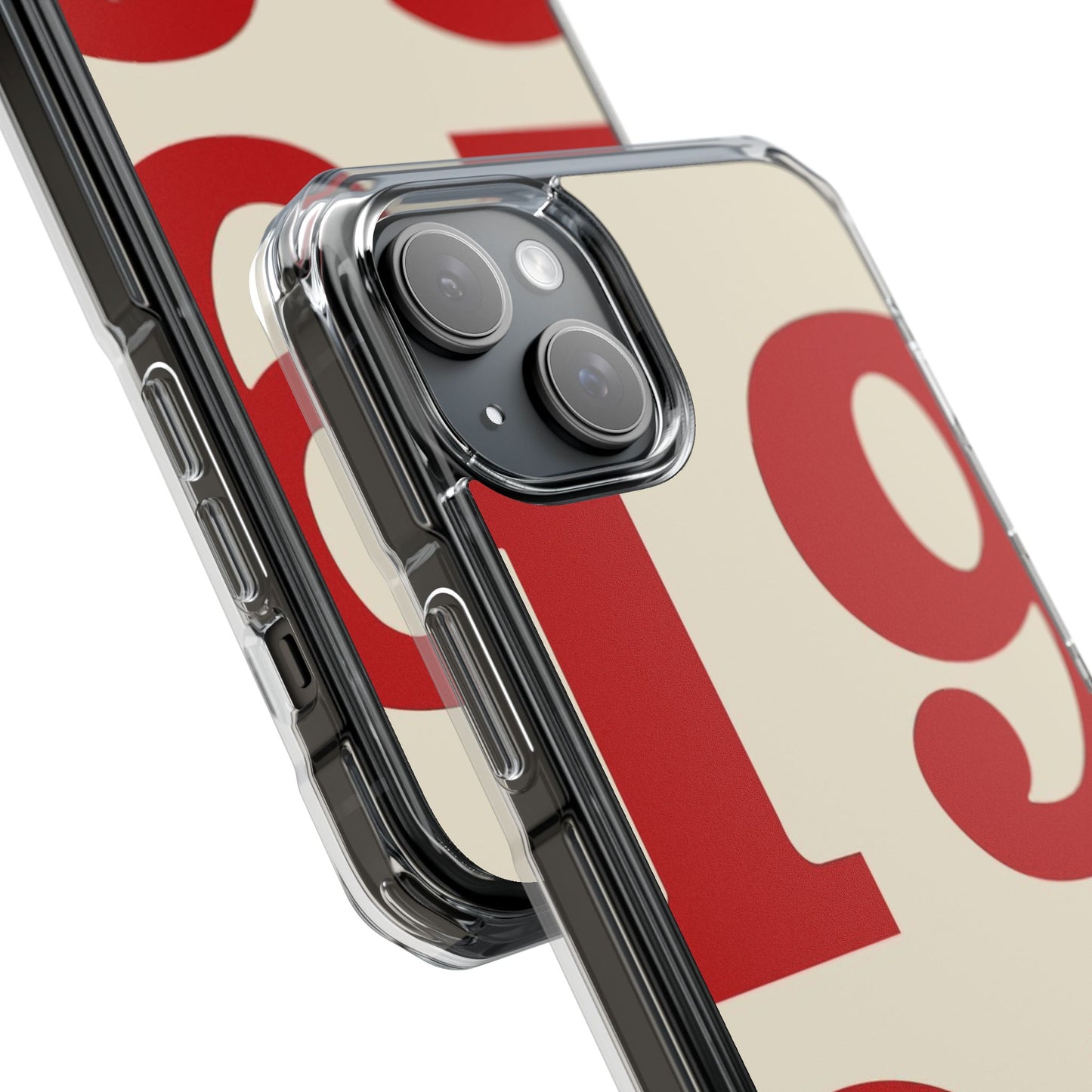 1999 Retro Number Clear Magnetic Phone Case