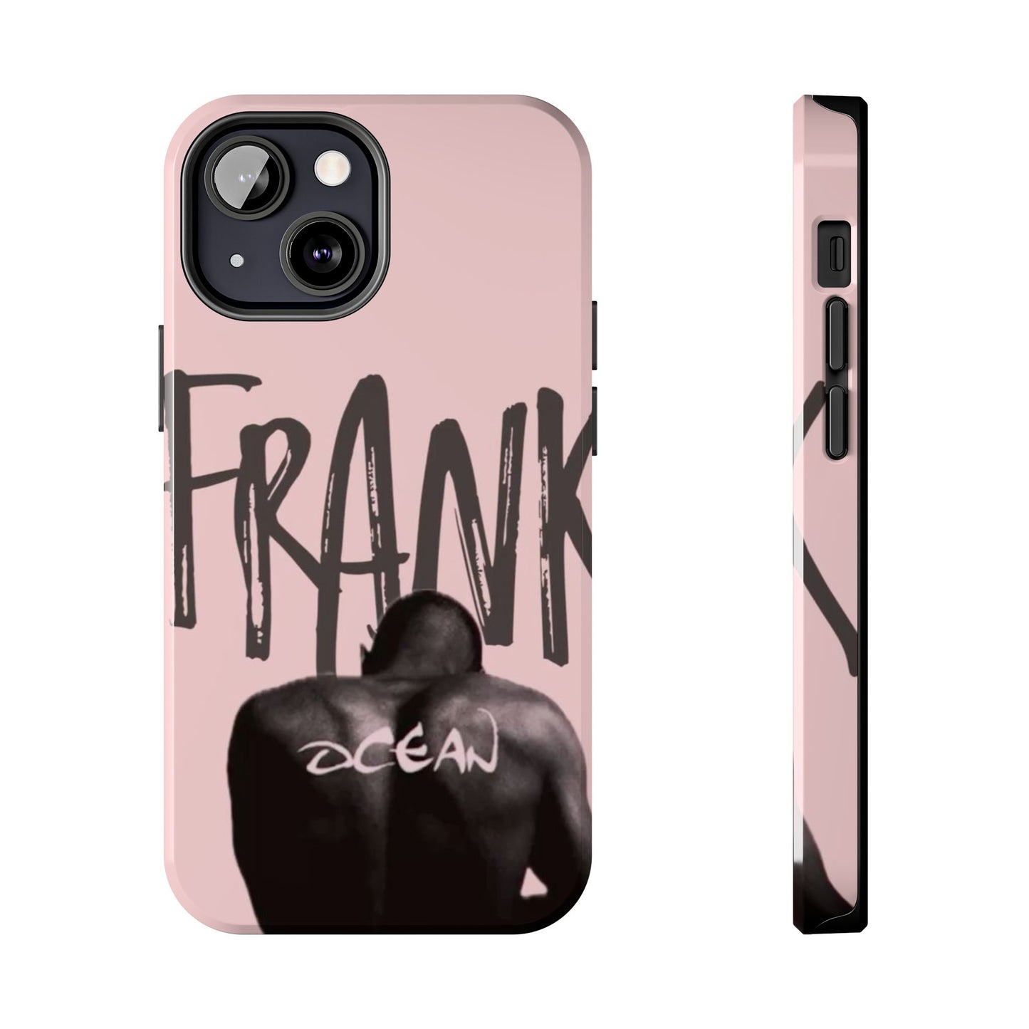 Frank Ocean Tough Phone Case — Pink Back Silhouette Design