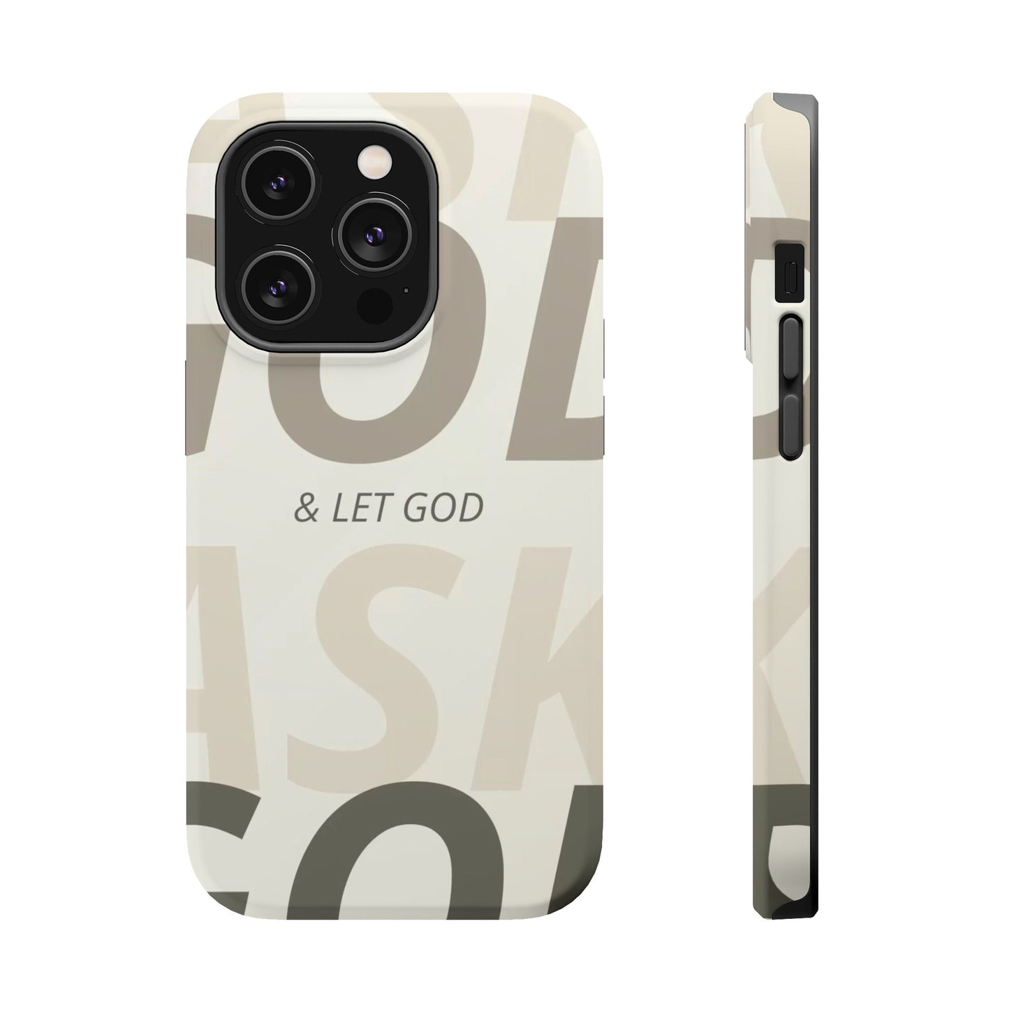 Protective iPhone Case — "Fold & Let God" Magnetic Impact-Resistant Phone Cover