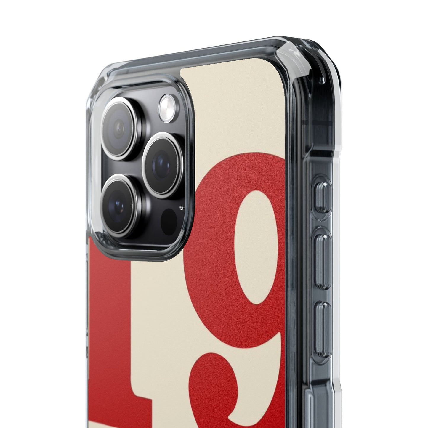 1999 Retro Number Clear Magnetic Phone Case