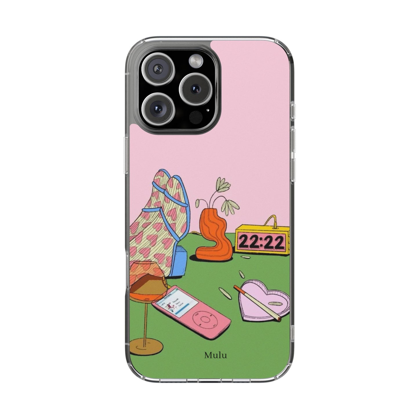 Clear Impact-Resistant Cases