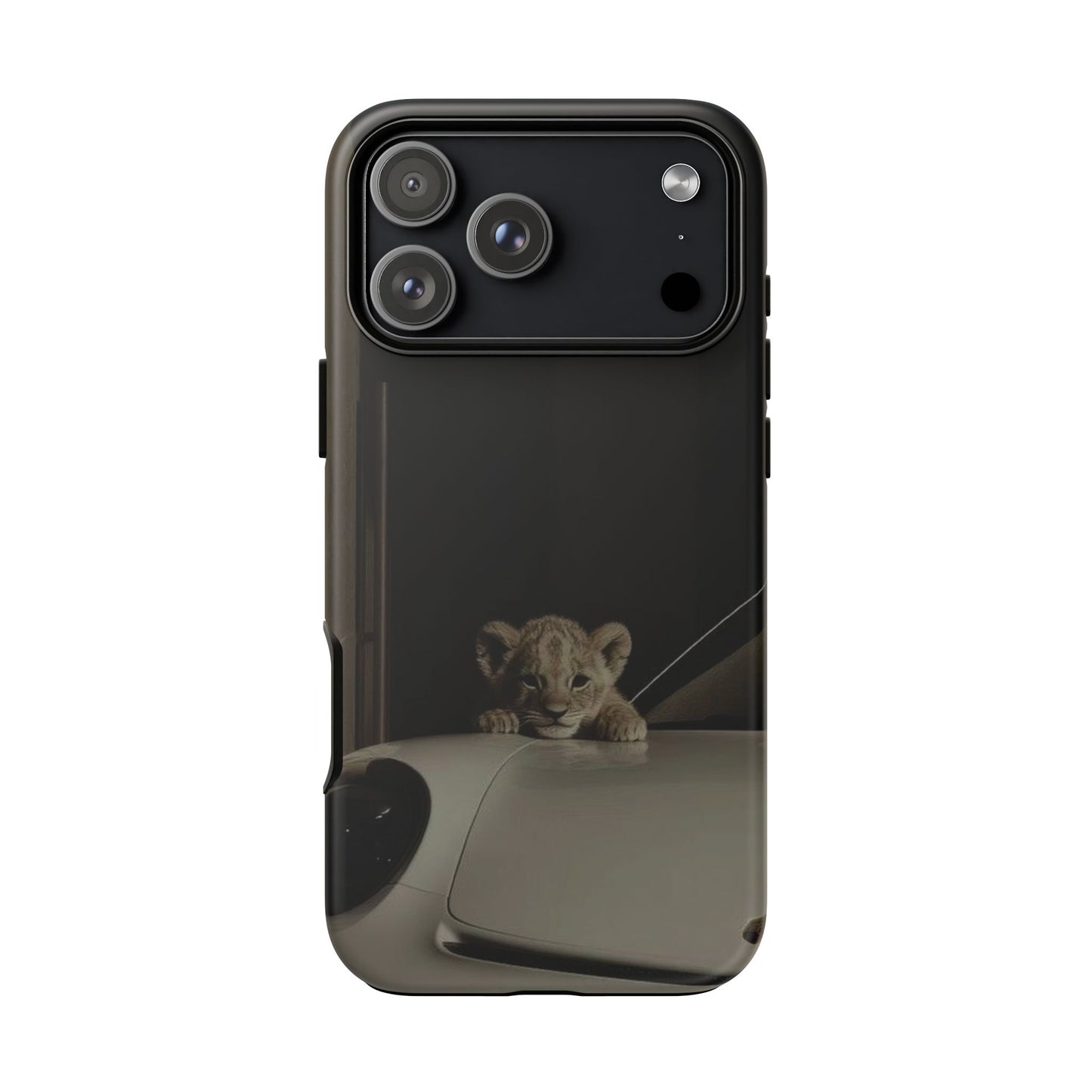 Lion Cub Phone Case — Tough Protective iPhone Cover