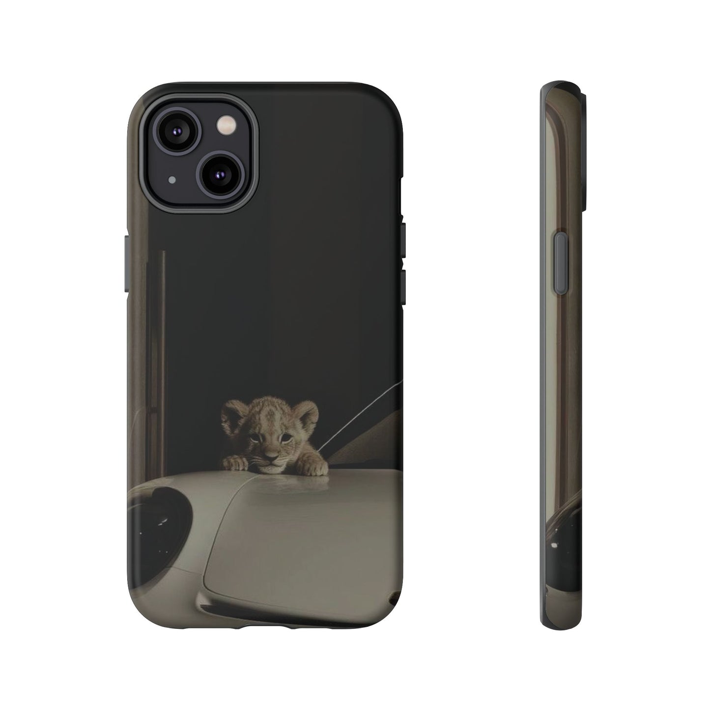 Lion Cub Phone Case — Tough Protective iPhone Cover