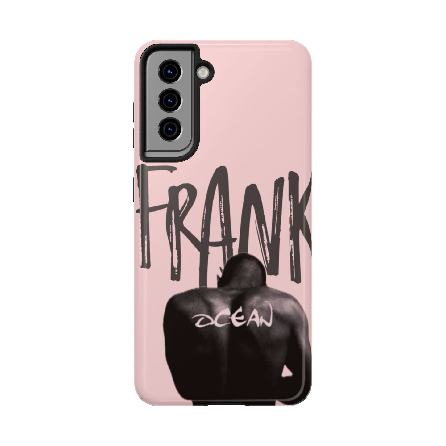Frank Ocean Tough Phone Case — Pink Back Silhouette Design