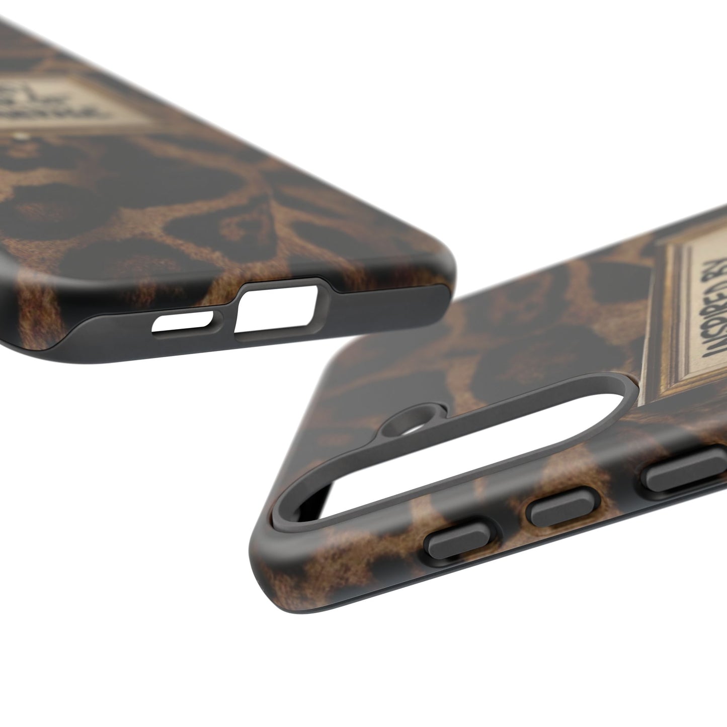 Leopard 'Inspired by the Fear of Being Average' Phone Case