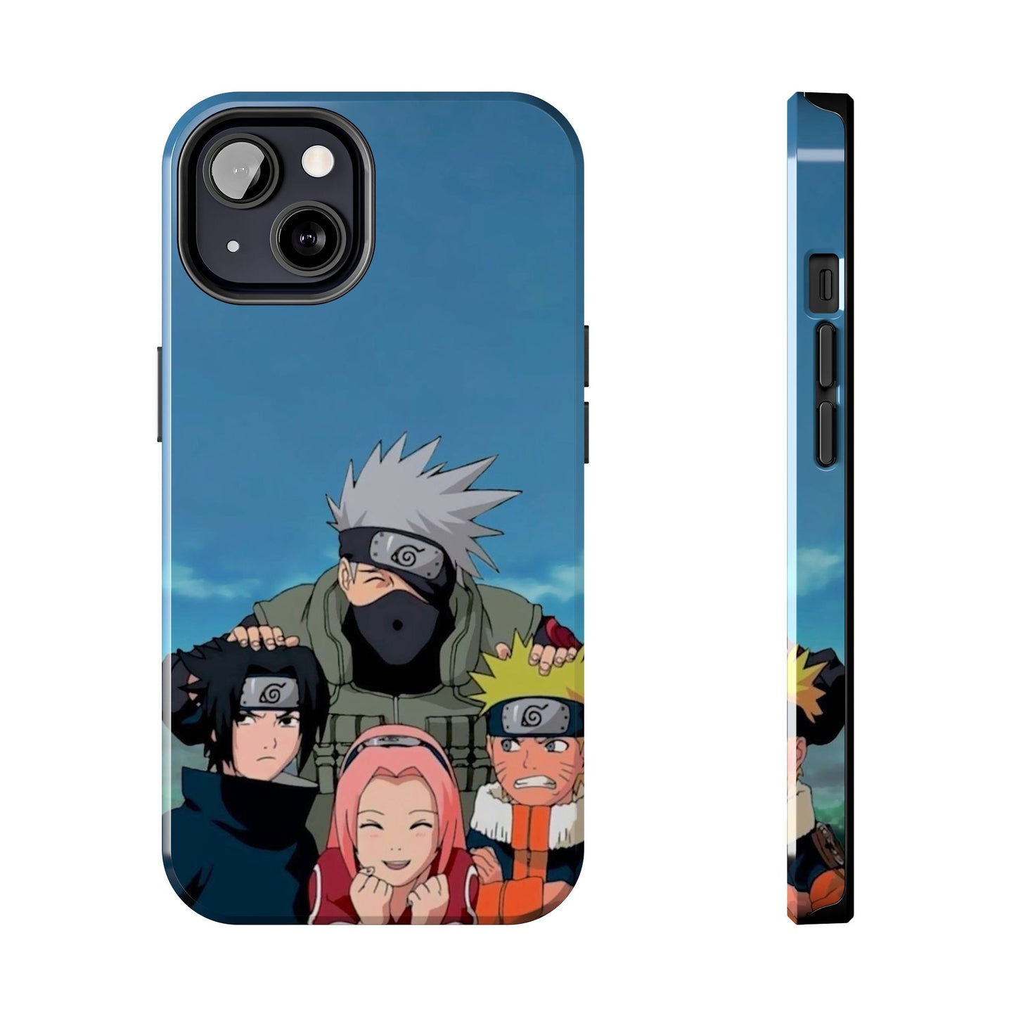 Anime Team Portrait Tough Phone Case — Cute Group Shield Design