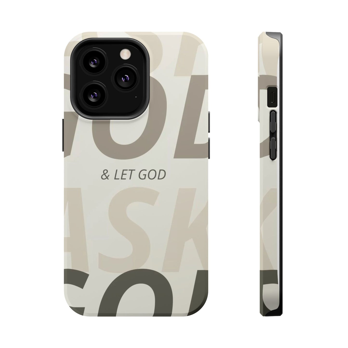 Protective iPhone Case — "Fold & Let God" Magnetic Impact-Resistant Phone Cover