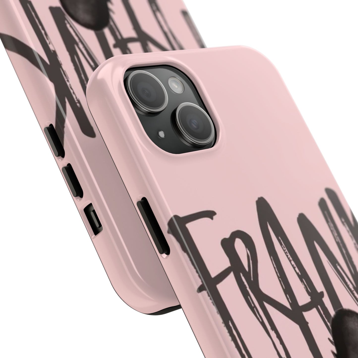 Frank Ocean Tough Phone Case — Pink Back Silhouette Design