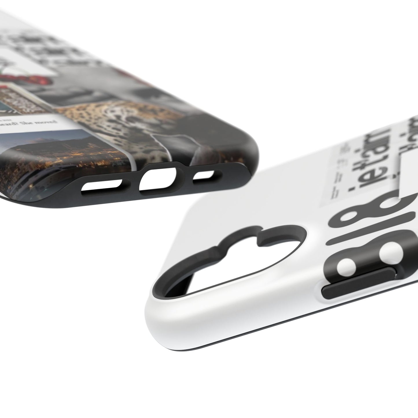 Collage 'Je t’aime' Magnetic Impact-Resistant Phone Case