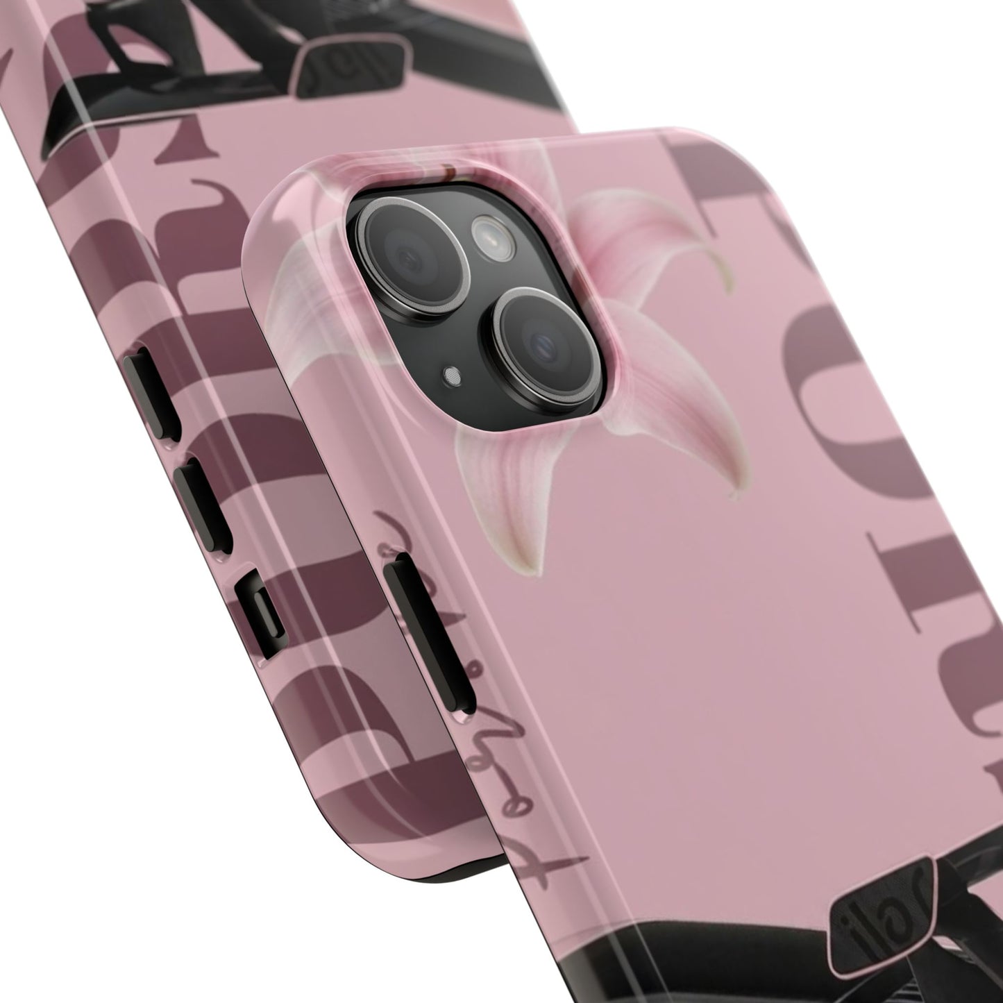 Pink Racing Car Tough Phone Case — 'Queen' Sportback Design