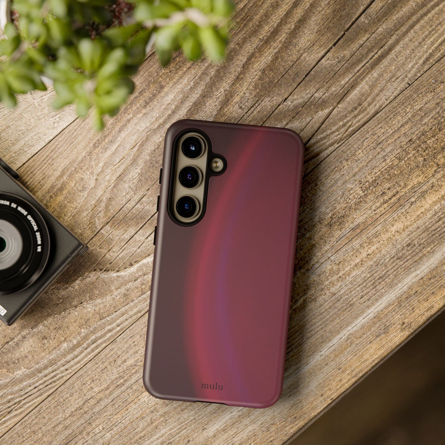 Maroon Gradient Phone Case - Tough Protective iPhone Cover