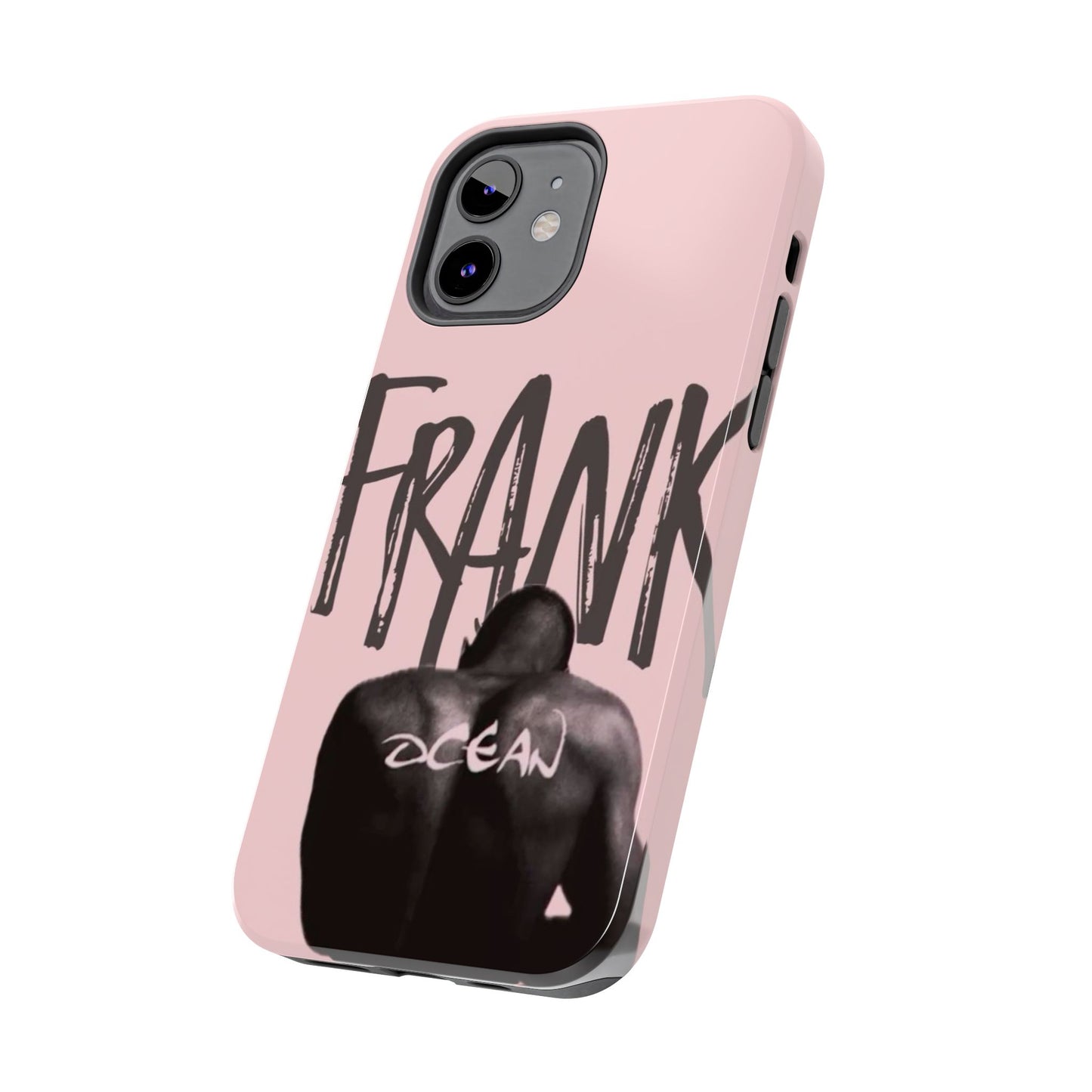 Frank Ocean Tough Phone Case — Pink Back Silhouette Design