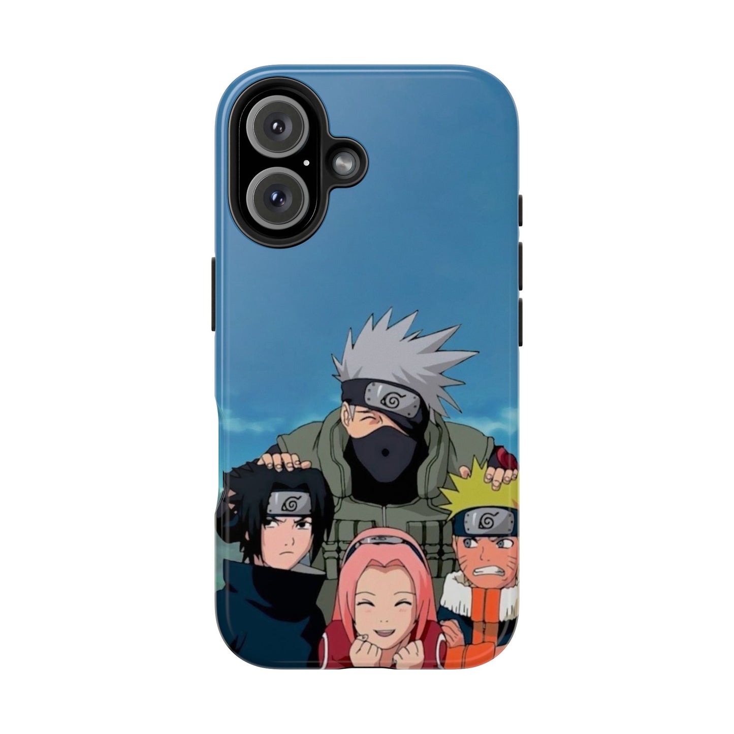 Anime Team Portrait Tough Phone Case — Cute Group Shield Design