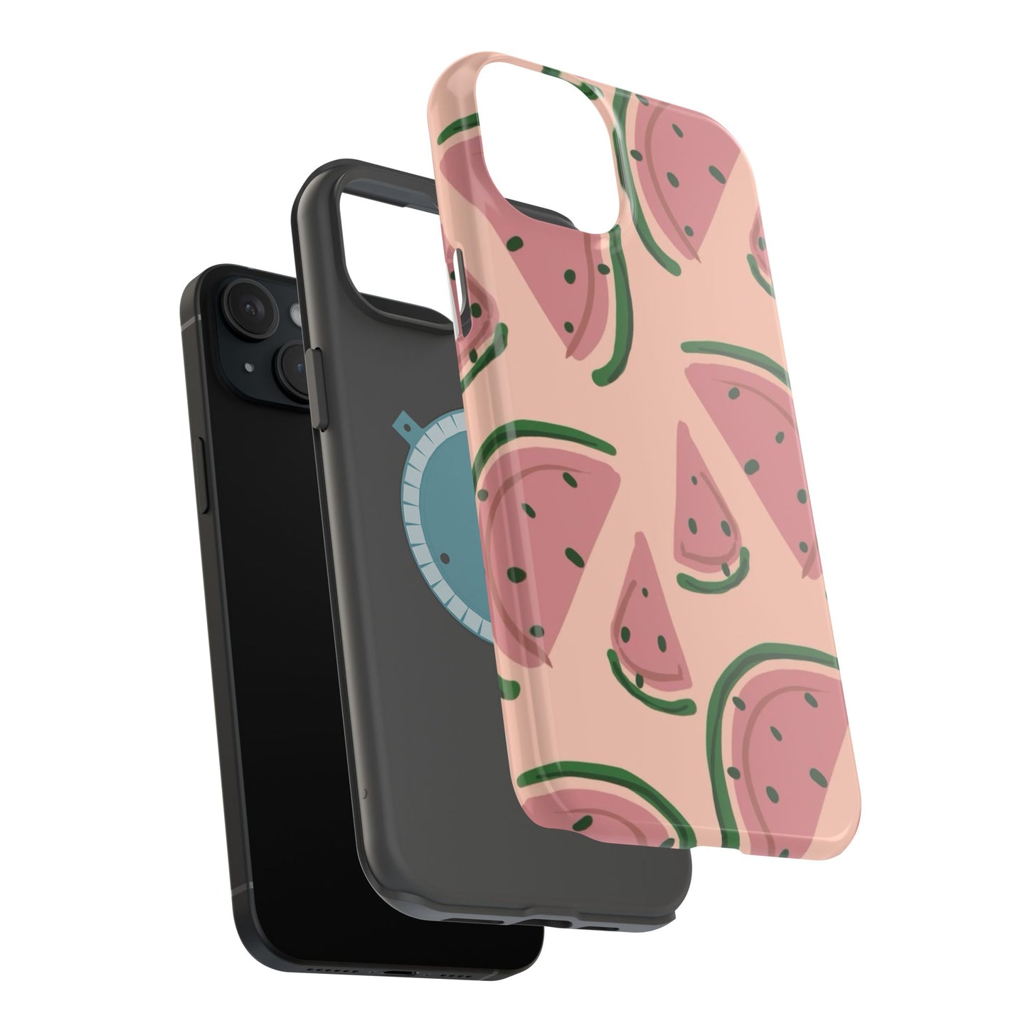 Watermelon Pattern Magnetic Impact-Resistant Phone Case
